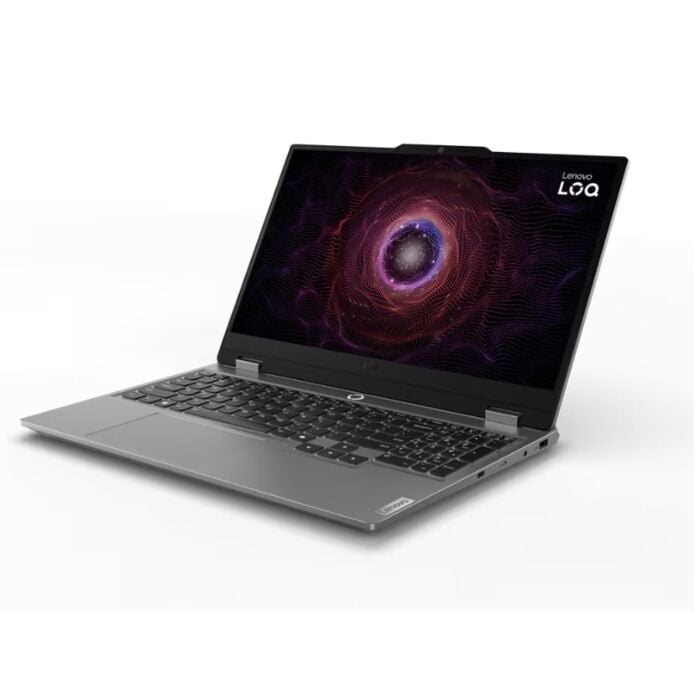Lenovo LOQ 15 AI-Tuned Gaming Laptop - AMD Ryzen 7 7435HS Processor 16-GB 512-GB 6-GB NVIDIA GeForce RTX4050 GDDR6 GC 15.6" Full HD 1080p IPS 300nits AG 144Hz G-Sync Display Nahimic Audio Backlit KB (Luna Grey, NEW)