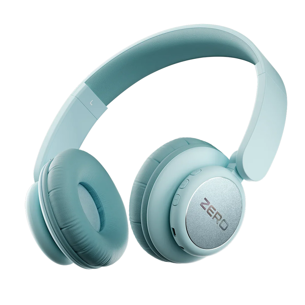 Zero Storm Wireless Headphones – 70 Hours Playtime, 40mm Deep Bass Drivers & Dual Device Pairing